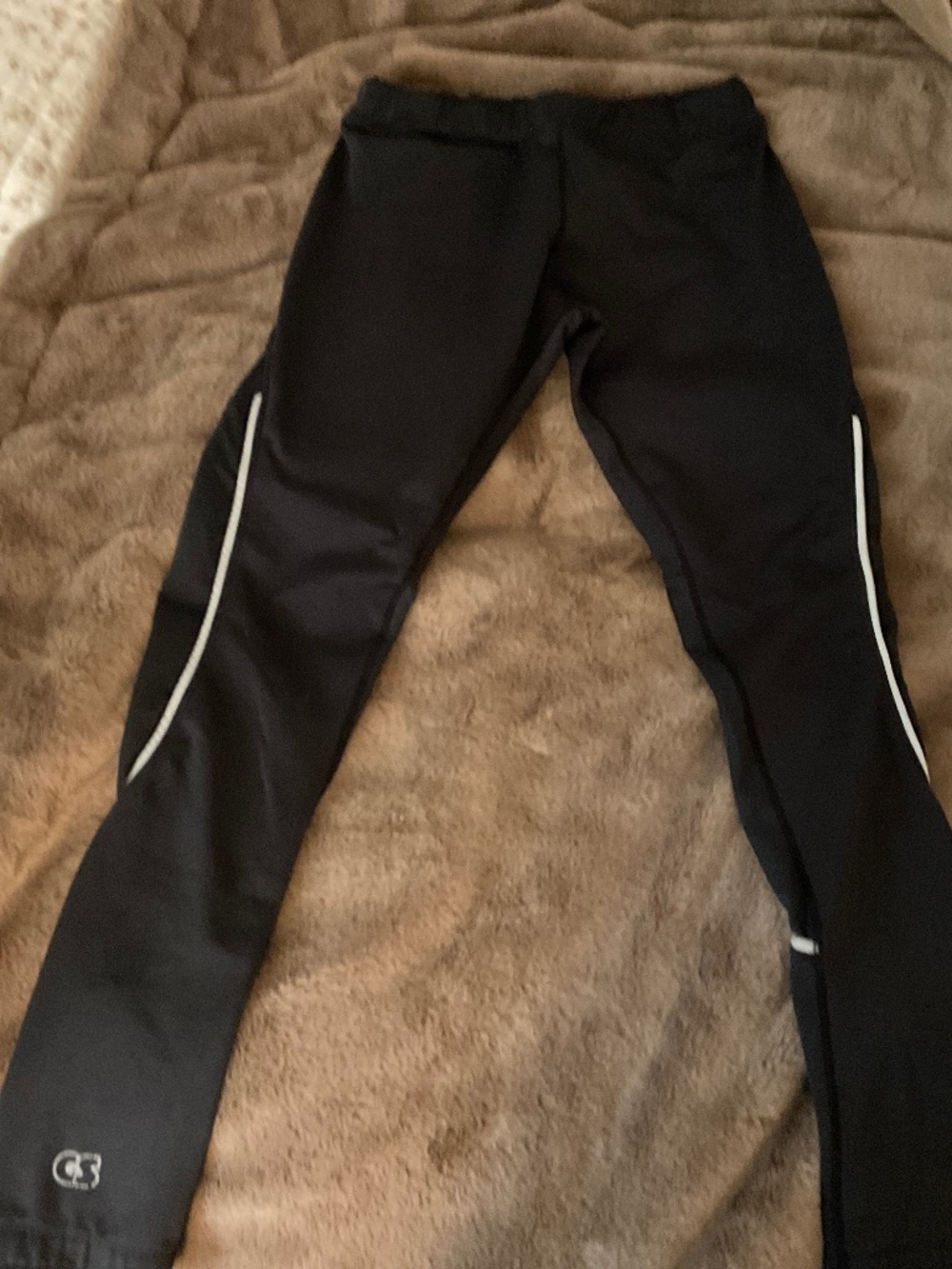Compass Students black and gray sweatpants
